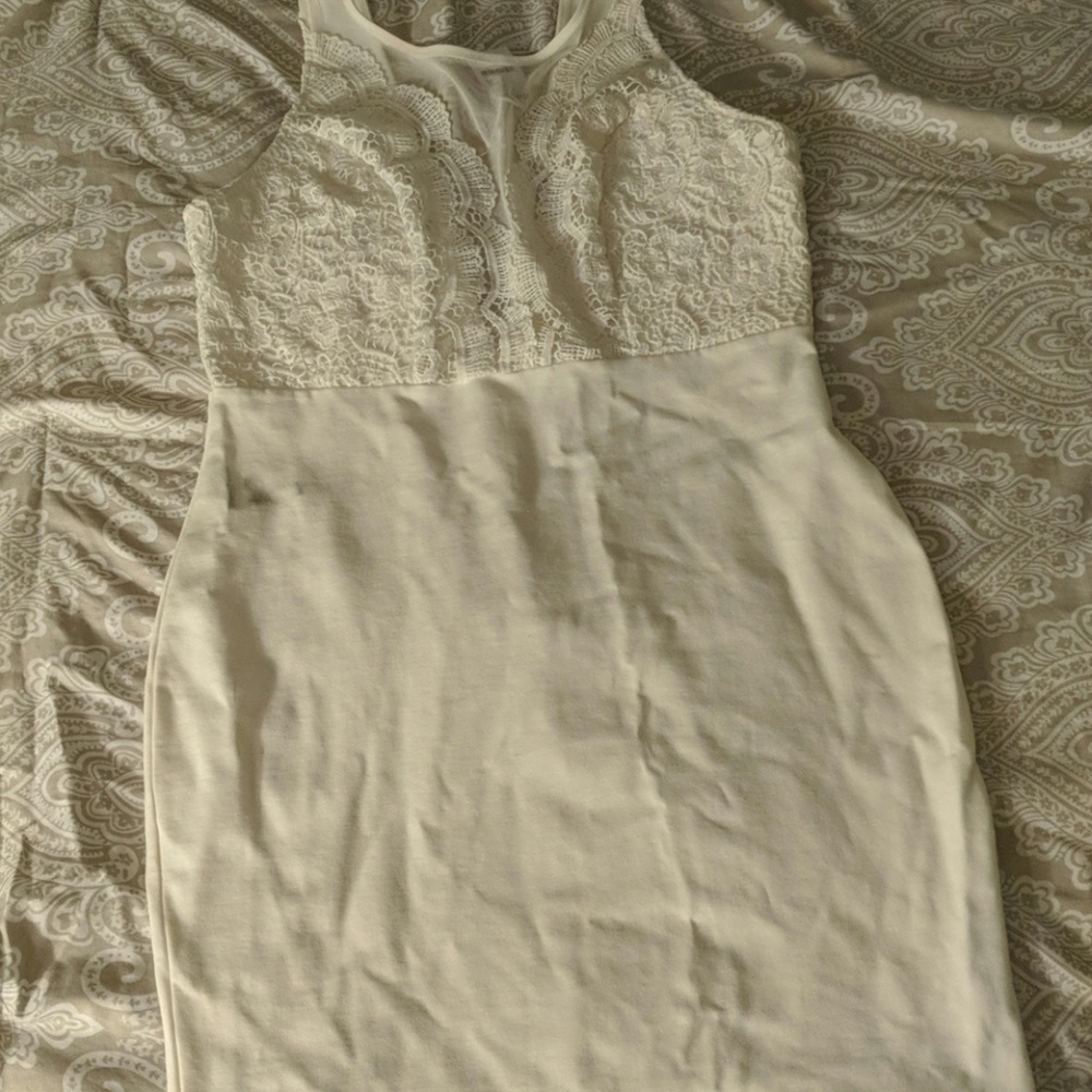 Never worn white party dress